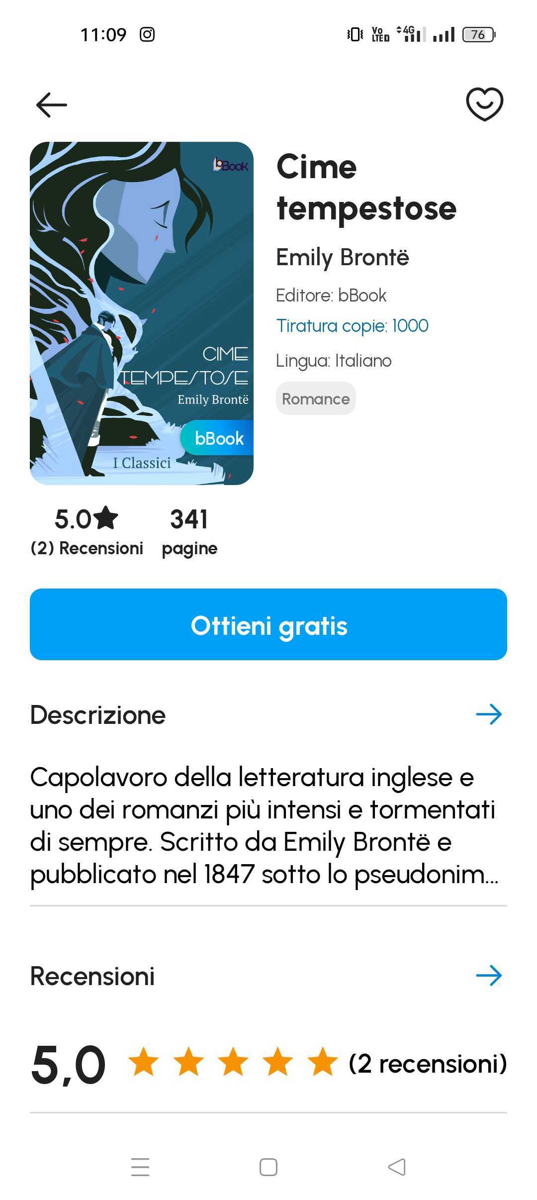 Schermata del progetto