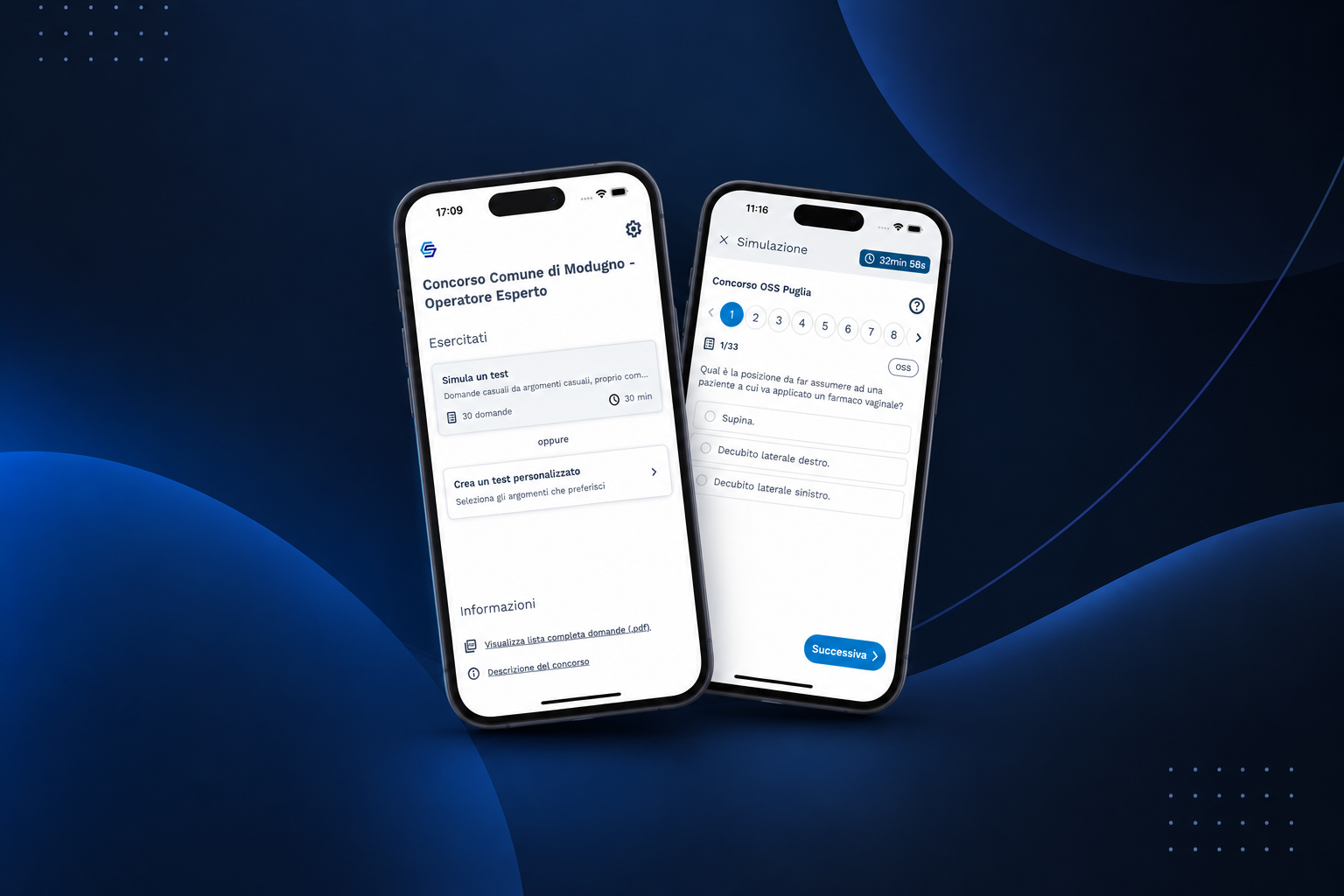App di preparazione ai concorsi