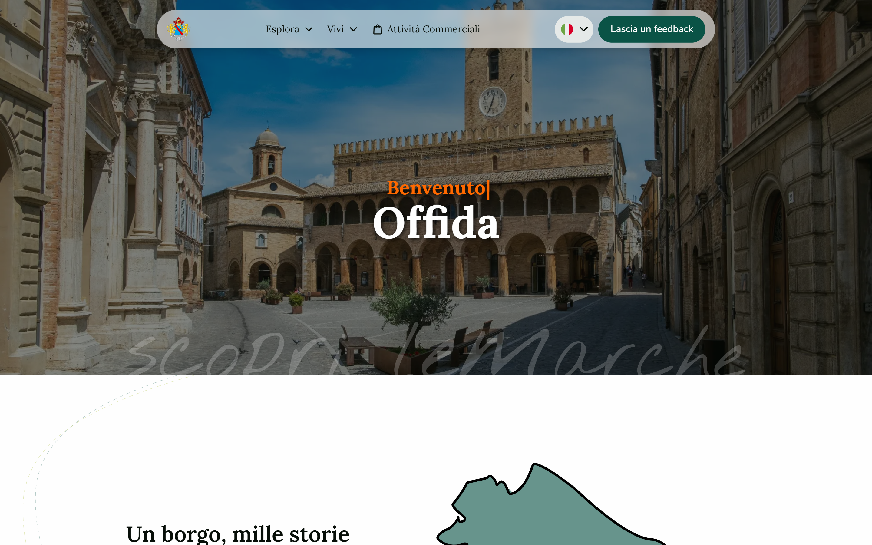 Schermata del progetto